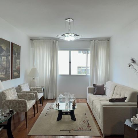 Apartamento para alugar com 117m², 3 quartos e 2 vagasSala
