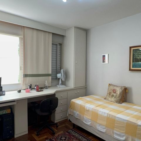 Apartamento para alugar com 117m², 3 quartos e 2 vagasQuarto 2