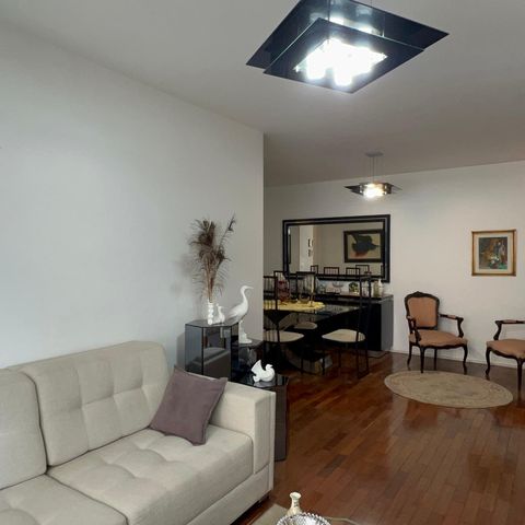 Apartamento para alugar com 117m², 3 quartos e 2 vagasSala