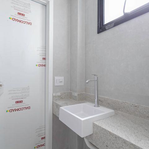 Apartamento à venda com 61m², 2 quartos e 1 vagaBanheiro social e da semi suíte 