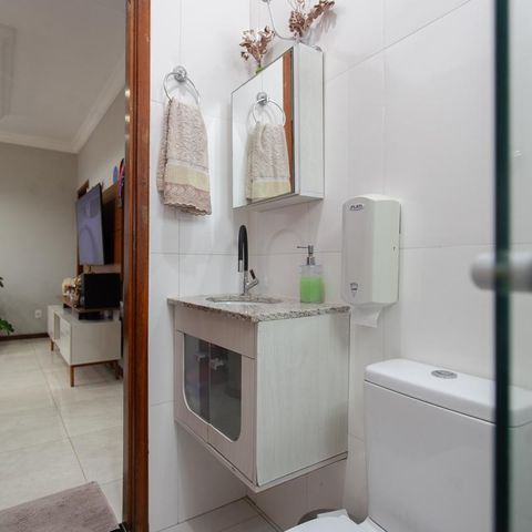 Apartamento à venda com 65m², 3 quartos e 1 vaga Apartamento à venda com 65m², 3 quartos e 1 vagaBanheiro