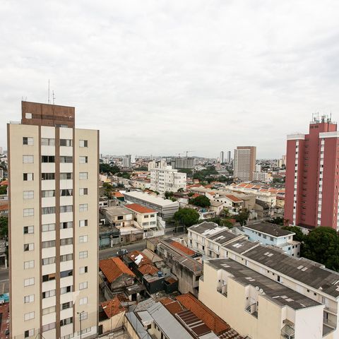 Apartamento à venda com 56m², 2 quartos e 2 vagasVista da Varanda da Sala