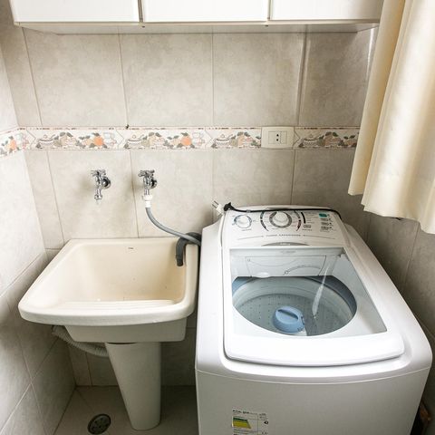 Apartamento à venda com 56m², 2 quartos e 2 vagasÁrea de Serviço - Máquina de Lavar