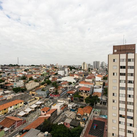 Apartamento à venda com 56m², 2 quartos e 2 vagasVista da Varanda da Sala