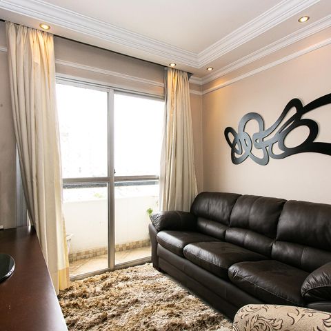 Apartamento à venda com 56m², 2 quartos e 2 vagasSala