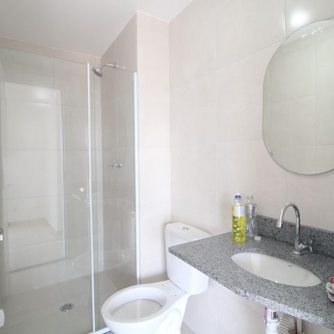 Apartamento à venda com 56m², 3 quartos e 1 vagaBanheiro Social