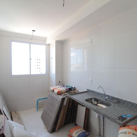 Apartamento à venda com 123m², 2 quartos e 2 vagasCozinha e Área de Serviço