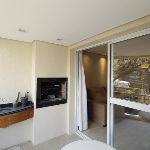 Apartamento para alugar com 90m², 2 quartos e 1 vagaSacada da Sala
