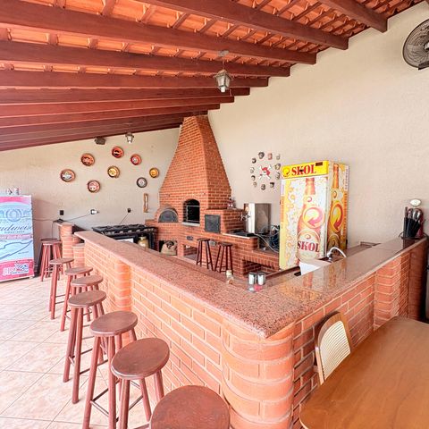 Casa de condomínio à venda com 500m², 5 quartos e 5 vagasÁrea Gourmet - Churrasqueira