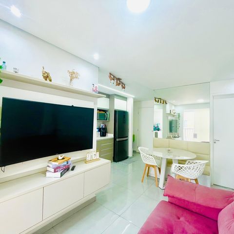 Apartamento à venda com 44m², 2 quartos e 1 vaga Apartamento à venda com 44m², 2 quartos e 1 vagaSala