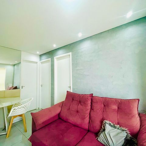 Apartamento à venda com 44m², 2 quartos e 1 vaga Apartamento à venda com 44m², 2 quartos e 1 vagaSala