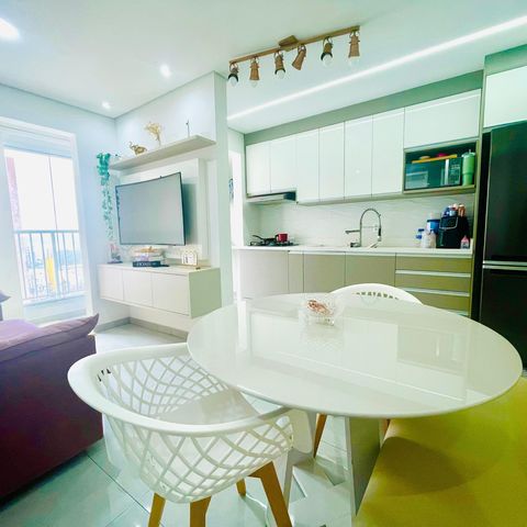 Apartamento à venda com 44m², 2 quartos e 1 vaga Apartamento à venda com 44m², 2 quartos e 1 vagaSala de Jantar
