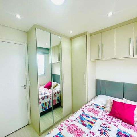 Apartamento à venda com 44m², 2 quartos e 1 vaga Apartamento à venda com 44m², 2 quartos e 1 vagaQuarto 2