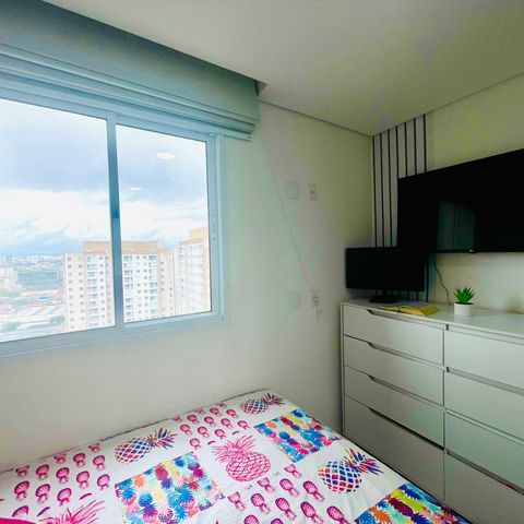 Apartamento à venda com 44m², 2 quartos e 1 vaga Apartamento à venda com 44m², 2 quartos e 1 vagaQuarto 2