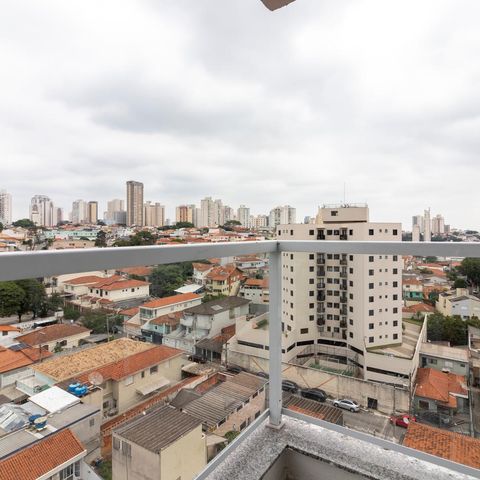 Apartamento à venda com 53m², 2 quartos e 1 vaga Apartamento à venda com 53m², 2 quartos e 1 vagaVaranda do Quarto 1