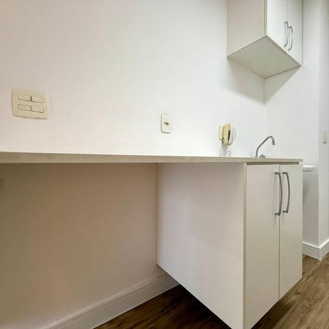 Studio para alugar com 33m², 0 quarto e 1 vaga Studio para alugar com 33m², 0 quarto e 1 vagaCozinha
