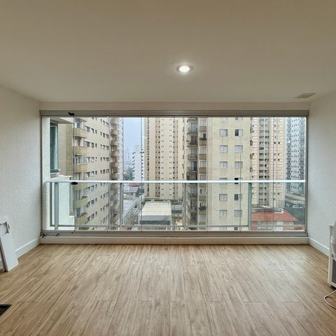 Studio para alugar com 33m², 0 quarto e 1 vaga Studio para alugar com 33m², 0 quarto e 1 vagaVaranda Integrada