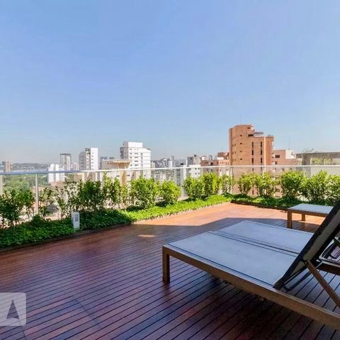 Studio para alugar com 33m², 0 quarto e 1 vaga Studio para alugar com 33m², 0 quarto e 1 vagaÁrea Piscina