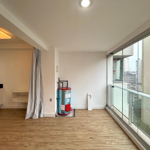 Studio para alugar com 33m², 0 quarto e 1 vaga Studio para alugar com 33m², 0 quarto e 1 vagaVaranda Integrada