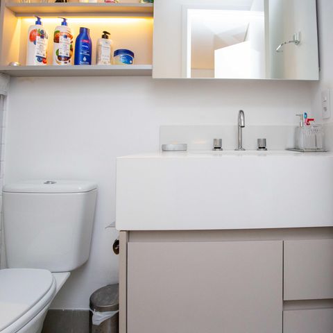 Apartamento à venda com 130m², 3 quartos e 3 vagasBanheiro da Suíte 3