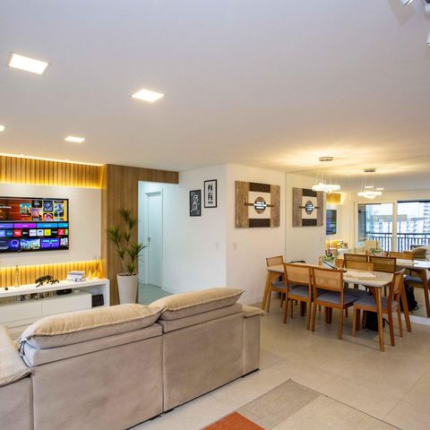 Apartamento à venda com 130m², 3 quartos e 3 vagasSala