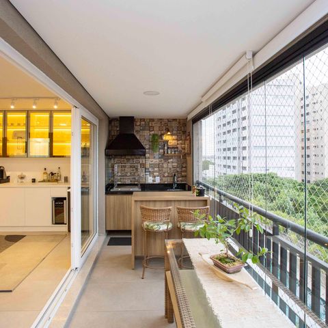 Apartamento à venda com 130m², 3 quartos e 3 vagasVaranda da Sala