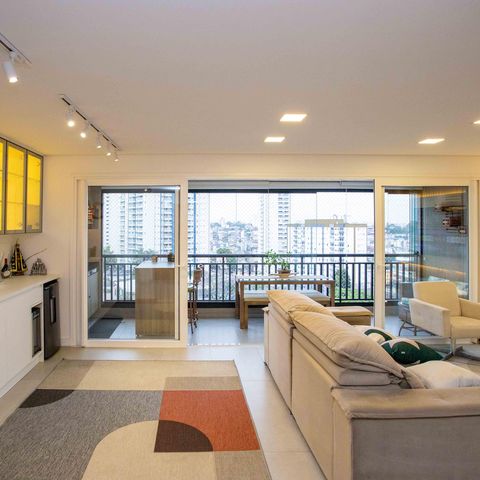 Apartamento à venda com 130m², 3 quartos e 3 vagasSala