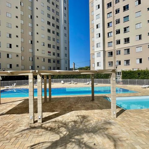 Apartamento à venda com 45m², 2 quartos e 1 vaga Apartamento à venda com 45m², 2 quartos e 1 vagaÁrea comum - Piscina
