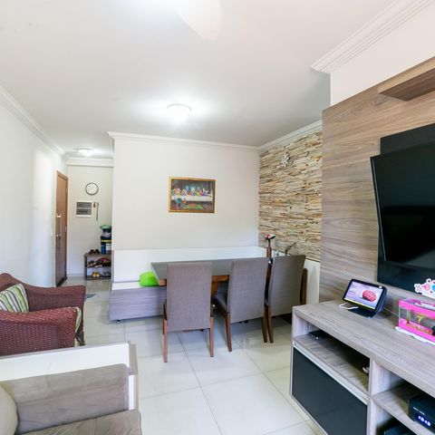 Apartamento à venda com 68m², 3 quartos e 1 vaga Apartamento à venda com 68m², 3 quartos e 1 vagaSala
