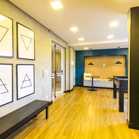Apartamento à venda com 36m², 2 quartos e sem vaga Apartamento à venda com 36m², 2 quartos e sem vagaEspaço de jogos