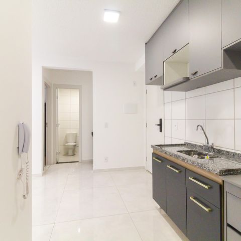 Apartamento à venda com 36m², 2 quartos e sem vaga Apartamento à venda com 36m², 2 quartos e sem vagaSala/Cozinha