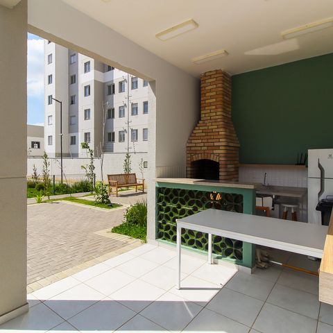Apartamento à venda com 36m², 2 quartos e sem vaga Apartamento à venda com 36m², 2 quartos e sem vagaÁrea comum - Churrasqueira