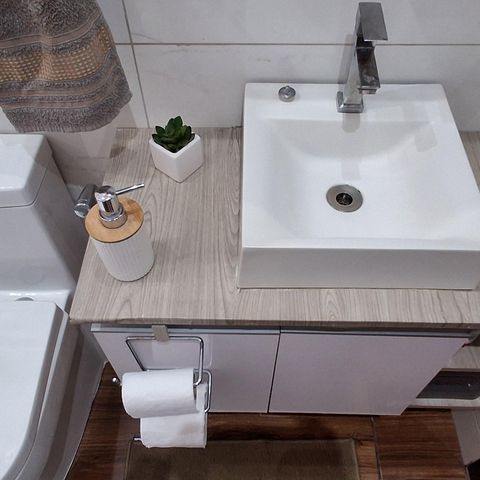 Apartamento à venda com 115m², 2 quartos e 1 vaga Apartamento à venda com 115m², 2 quartos e 1 vagaBanheiro Social