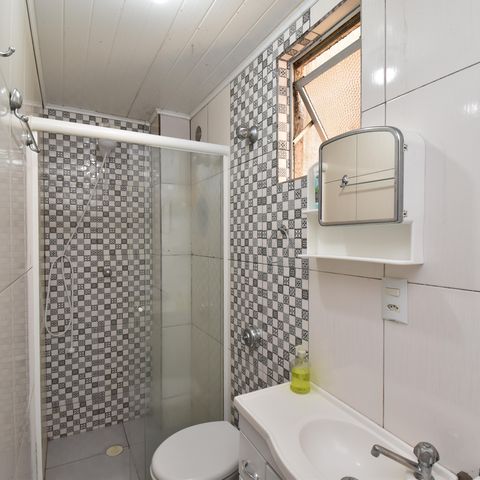 Apartamento para alugar com 24m², 1 quarto e sem vagaBanheiro do Studio