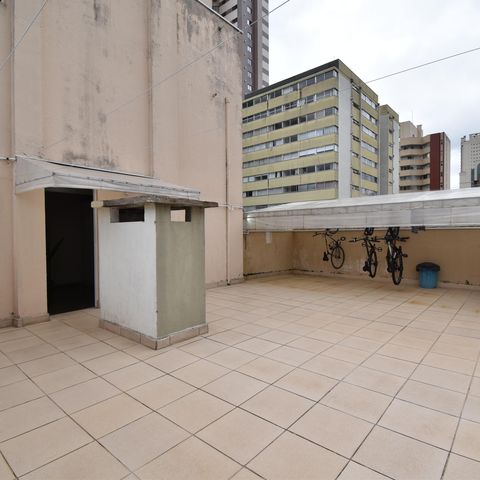Apartamento para alugar com 24m², 1 quarto e sem vagaTerraço