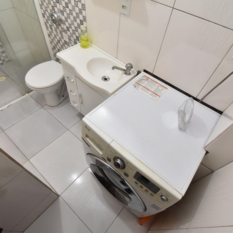 Apartamento para alugar com 24m², 1 quarto e sem vagaBanheiro do Studio