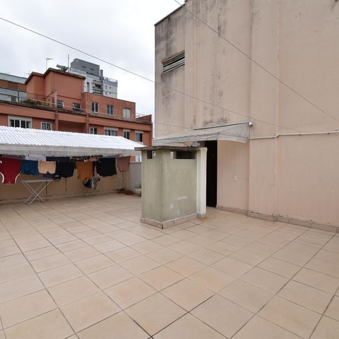 Apartamento para alugar com 24m², 1 quarto e sem vagaTerraço