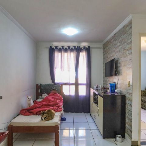 Apartamento à venda com 44m², 2 quartos e 1 vagaSala 