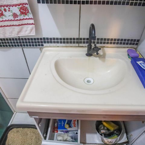 Apartamento à venda com 44m², 2 quartos e 1 vagaBanheiro 