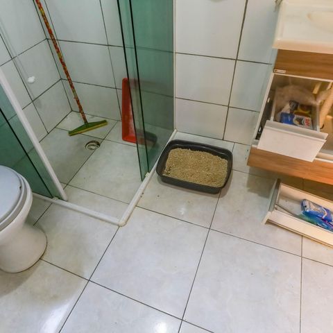 Apartamento à venda com 44m², 2 quartos e 1 vagaBanheiro 