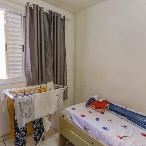 Apartamento à venda com 44m², 2 quartos e 1 vagaQuarto 2 