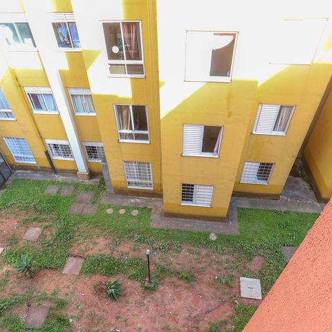 Apartamento à venda com 44m², 2 quartos e 1 vagaVista da sala 