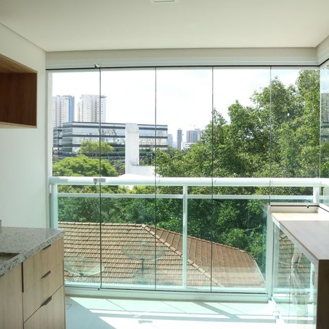 Apartamento à venda com 65m², 2 quartos e 1 vagaVaranda