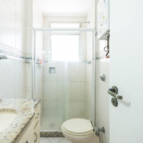 Apartamento à venda com 60m², 2 quartos e 1 vagaBanheiro Suíte