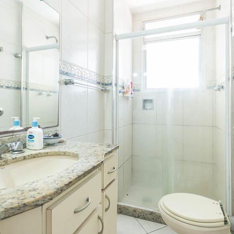 Apartamento à venda com 60m², 2 quartos e 1 vagaBanheiro Suíte