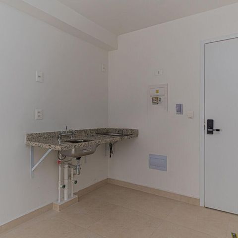 Studio à venda com 25m², 1 quarto e sem vaga