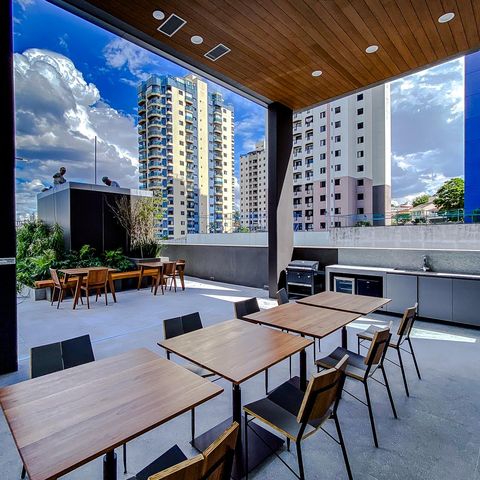 Studio à venda com 25m², 1 quarto e sem vagaÁrea comum