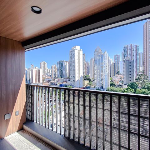 Studio à venda com 25m², 1 quarto e sem vaga Studio à venda com 25m², 1 quarto e sem vagaVaranda