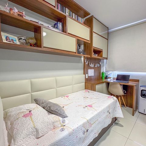 Apartamento à venda com 126m², 4 quartos e 4 vagas Apartamento à venda com 126m², 4 quartos e 4 vagasQuarto 1