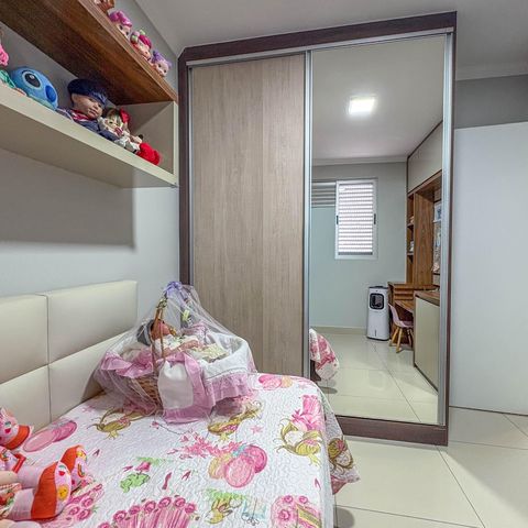 Apartamento à venda com 126m², 4 quartos e 4 vagas Apartamento à venda com 126m², 4 quartos e 4 vagasQuarto 2
